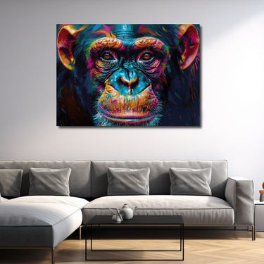 Fancy Monkey Painting